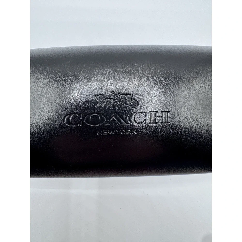 COACH BLACK CASE AUTHENTIC EYEWEAR EYEGLASSES GLASSES CASE ONLY